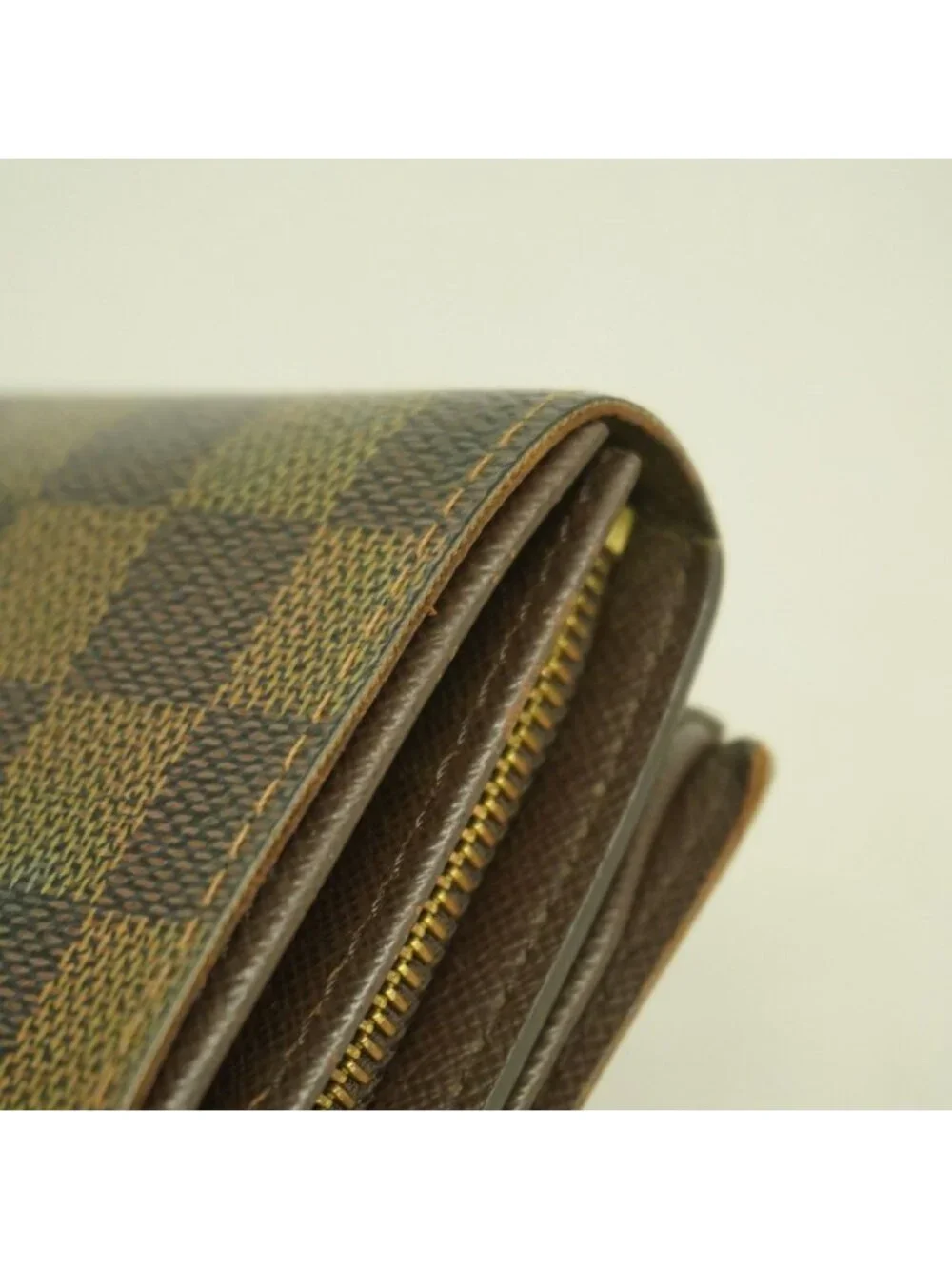 Louis Vuitton Wallet Damier Portefeuille Tresor Ebene